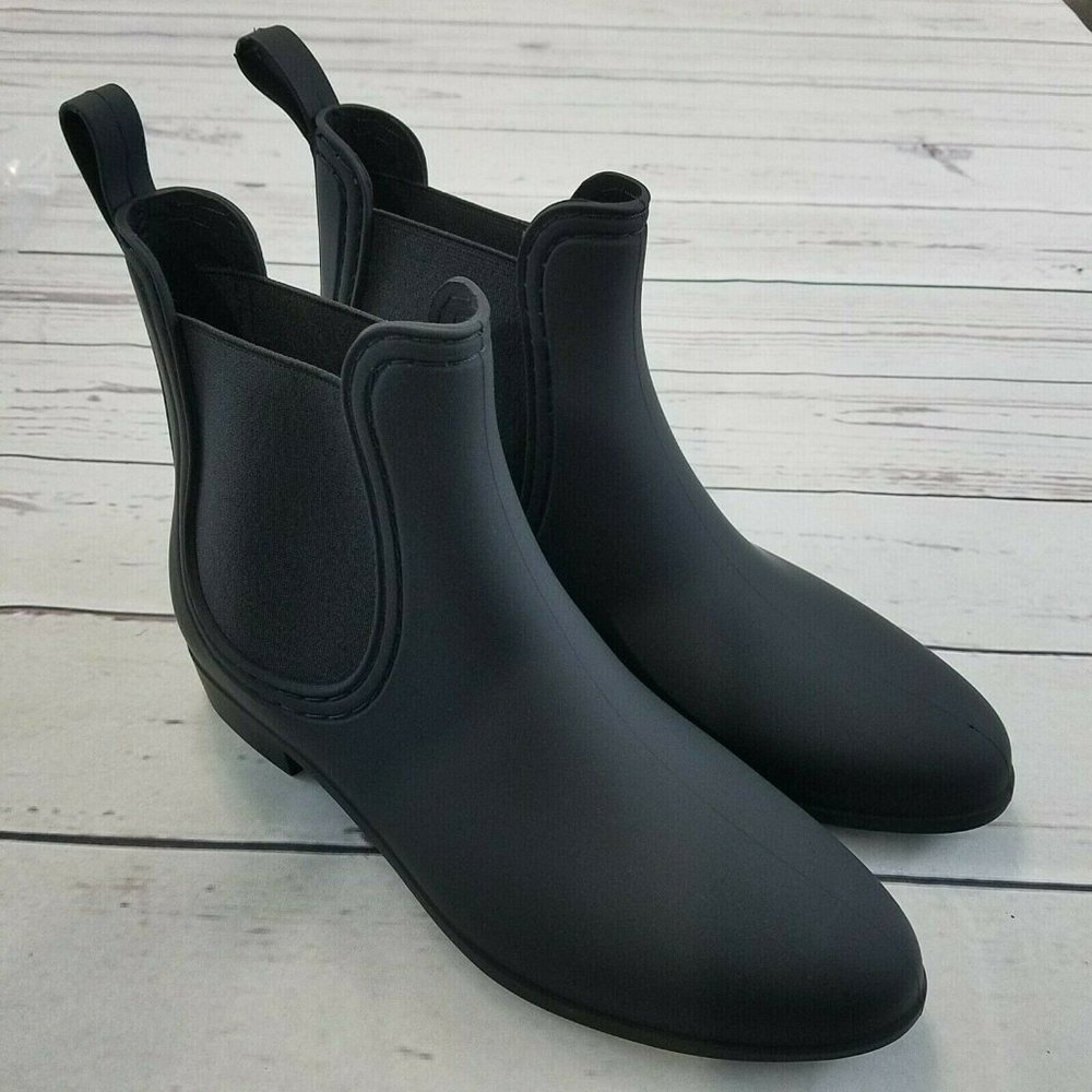 Jeffrey Campbell Play Chelsea Rain Boots sz 7
